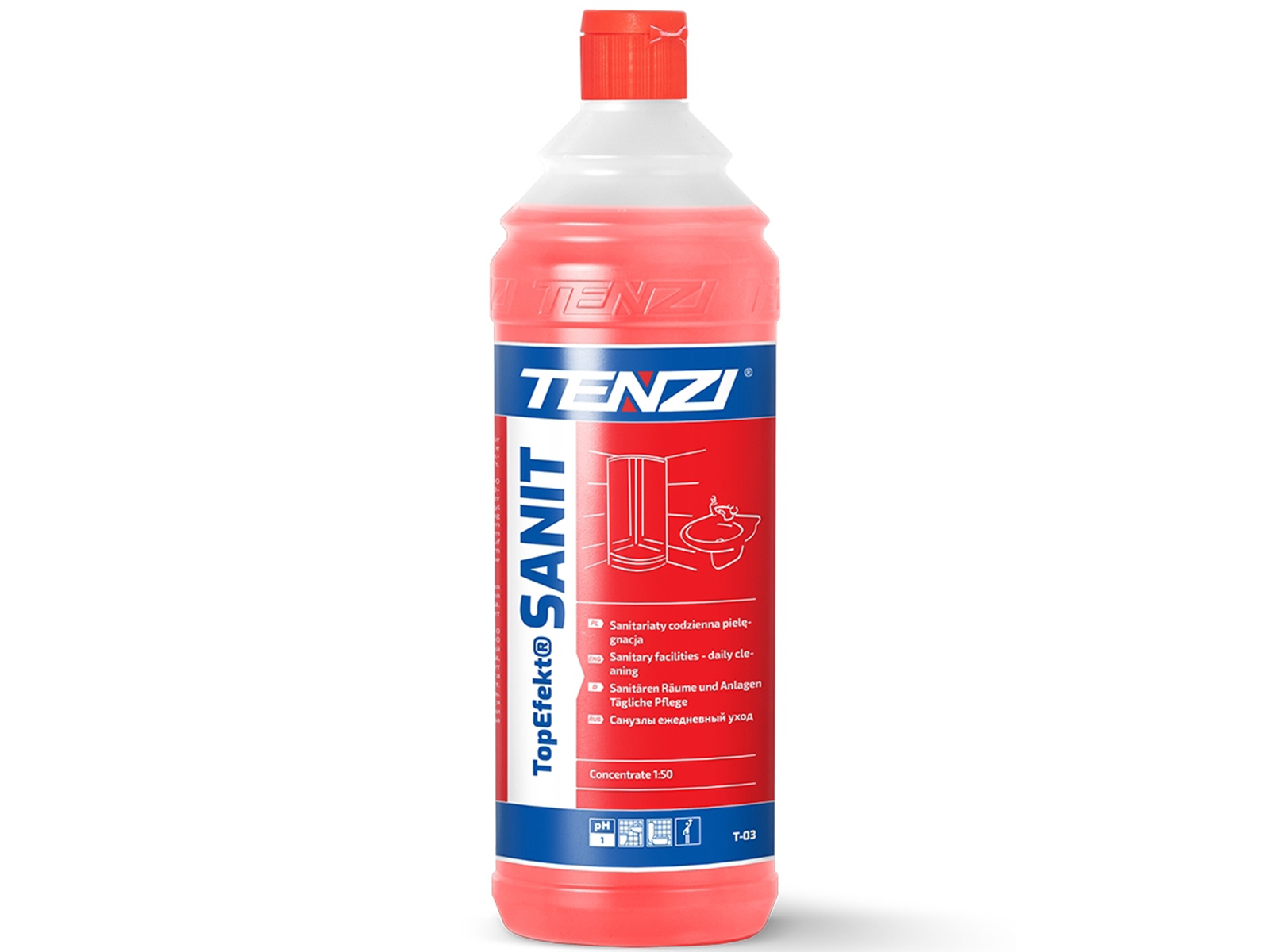 Top Efekt SANIT Tenzi T03 1l Do toalet i łazienki